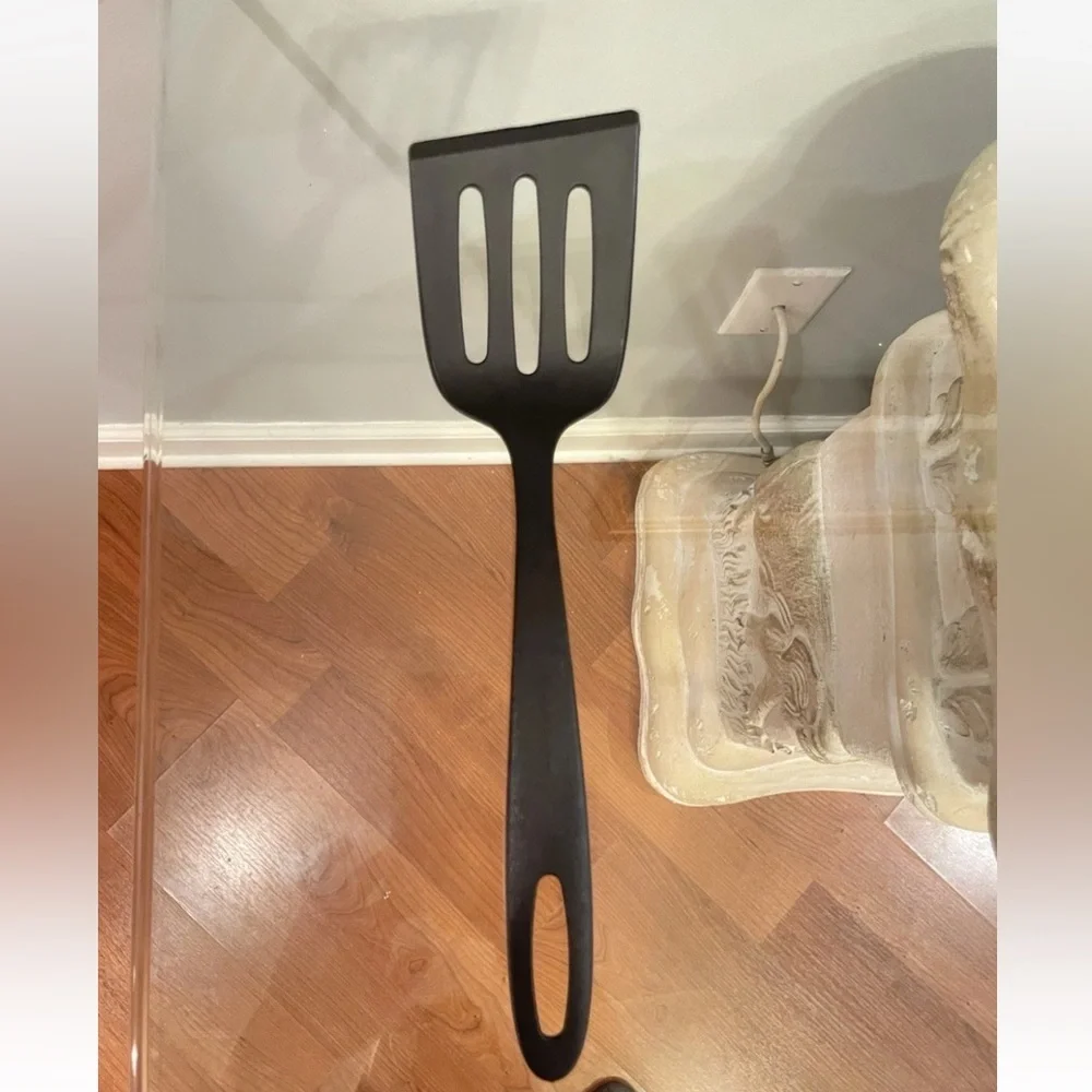 TRAMONTINA Spatula Ability Black Nylon Made In Brazil Flipper Turner Slanted ￼‎